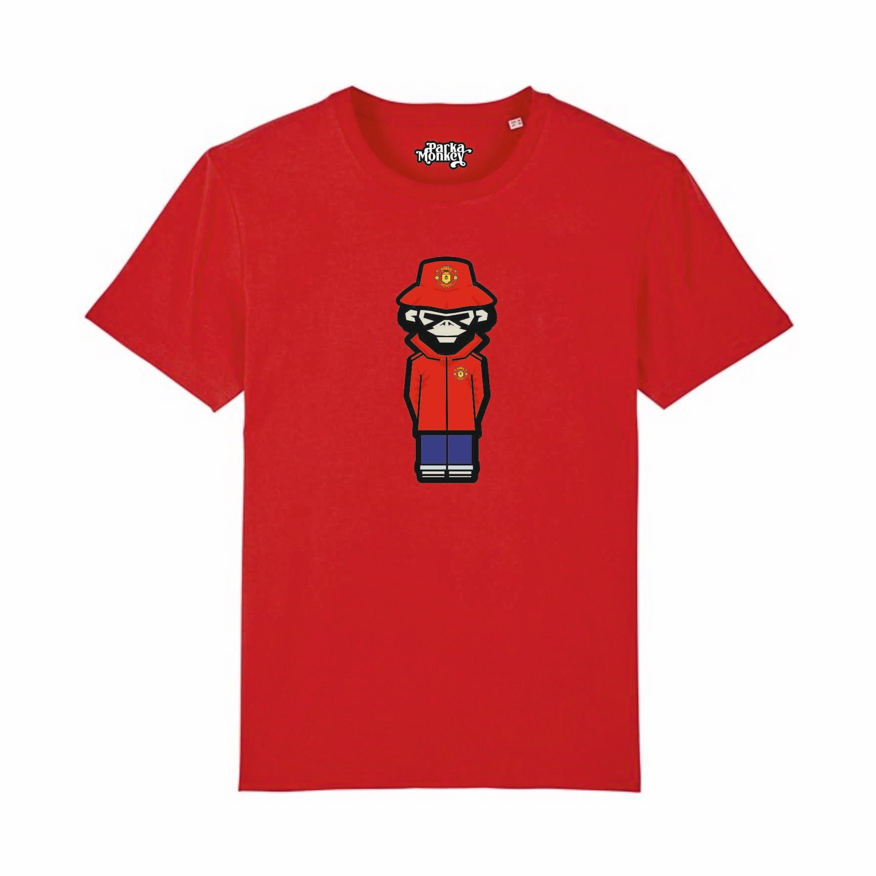 Match Day Burnage T-Shirt - Red Devils - Parka Monkey