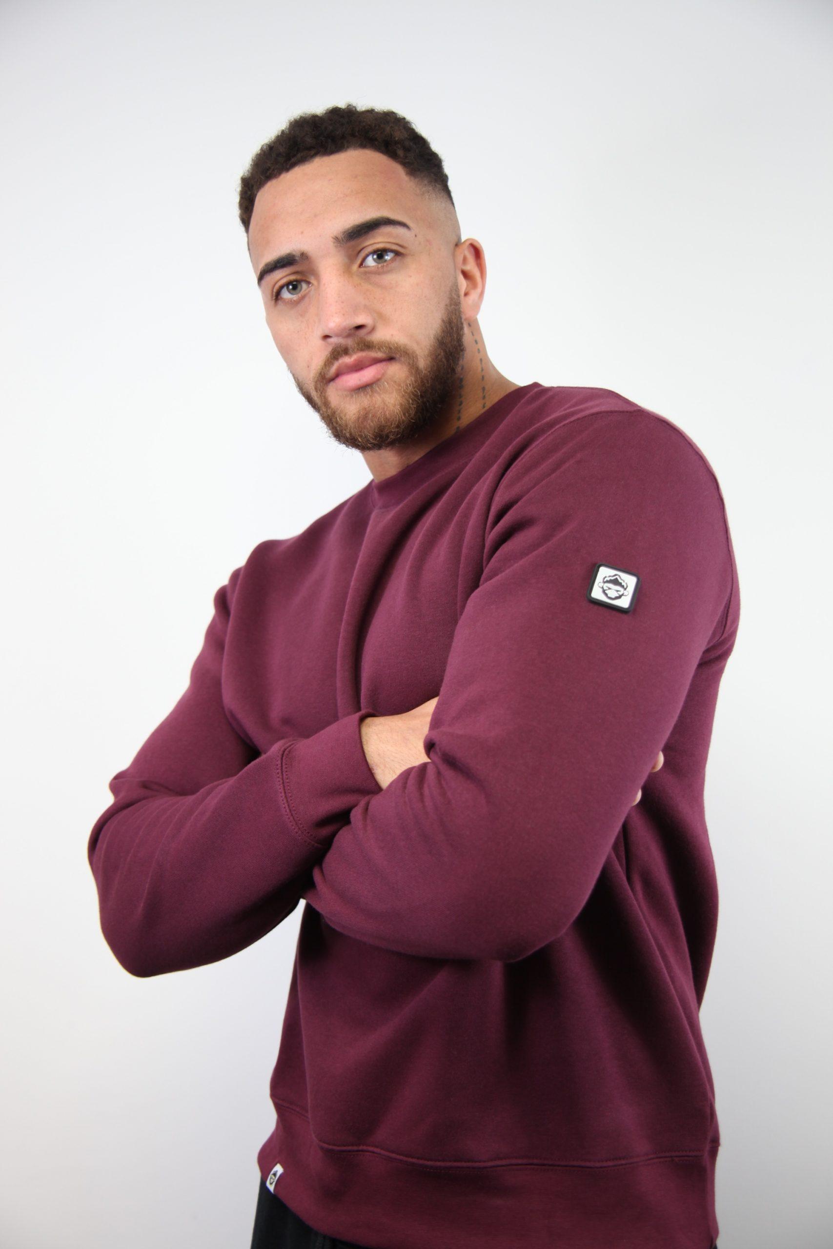PM Squared Authentic Sweat (Burgundy) - Parka Monkey