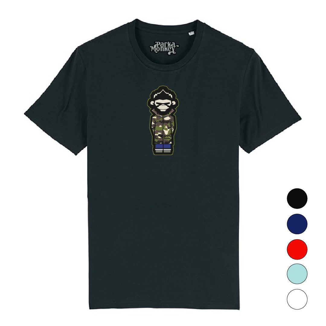 Burnage T-Shirt - Camo - Parka Monkey