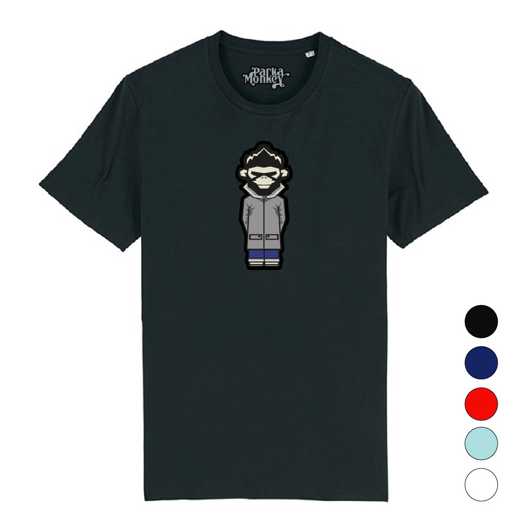 Burnage T-Shirt - Grey - Parka Monkey
