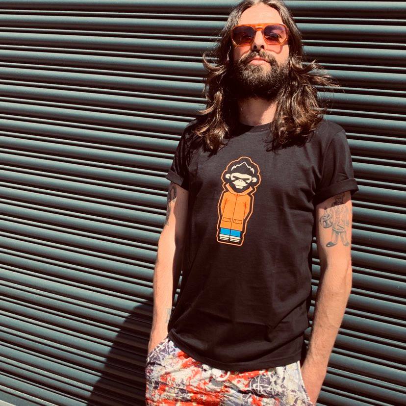 Burnage Tee (Orange) - Parka Monkey