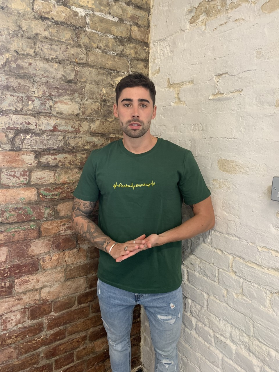 Shockwave Tee (Cosmic Green) - Parka Monkey