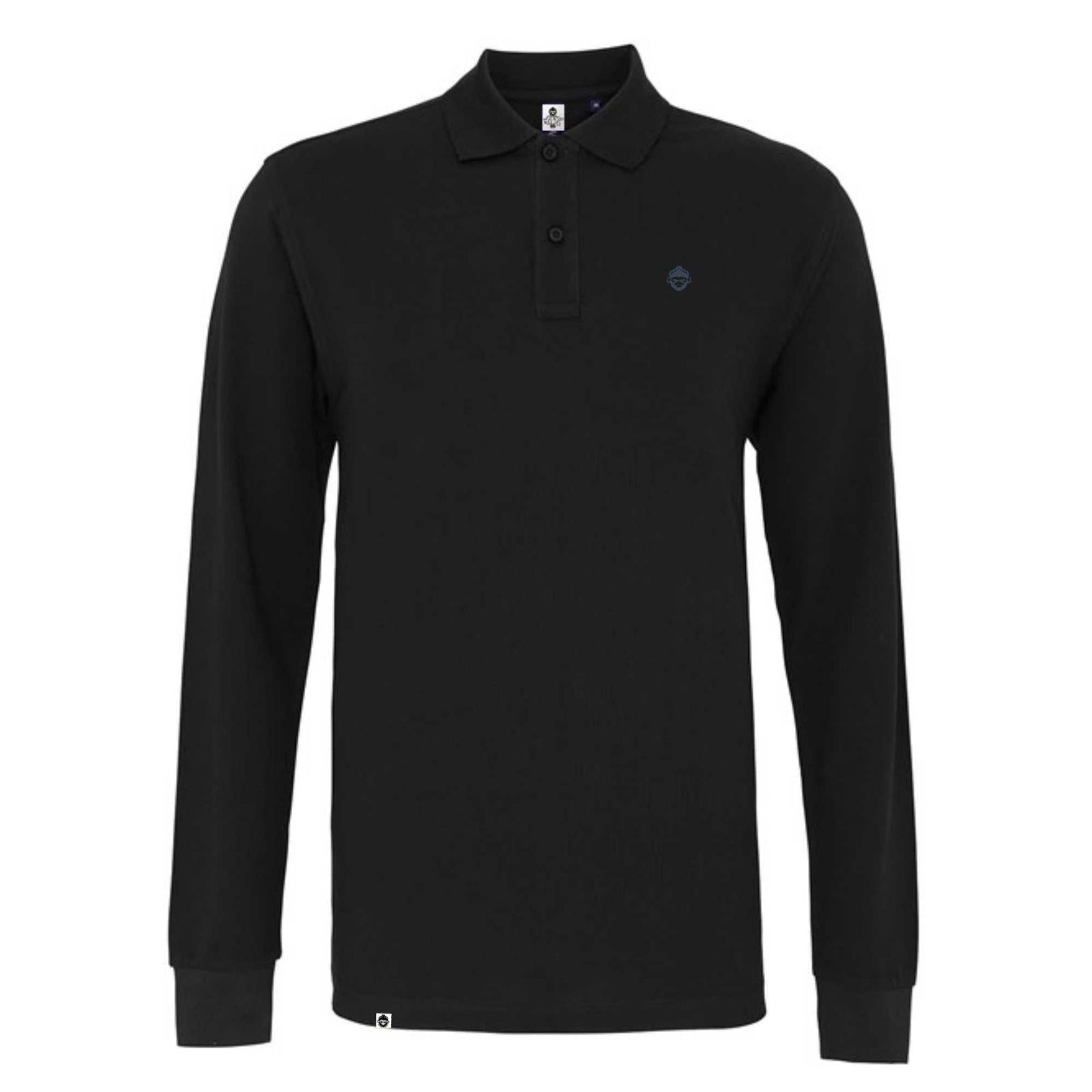 Classic LS Polo Shirt (Black) - Parka Monkey