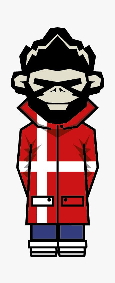 National Burnage T-Shirt - Denmark - Parka Monkey