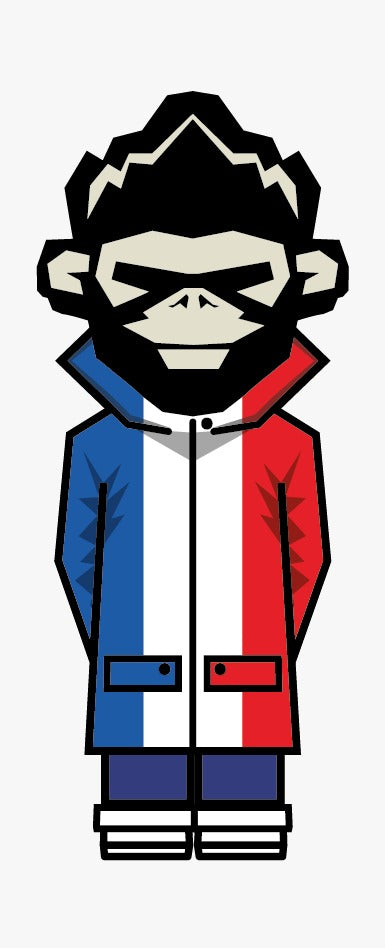 National Burnage T-Shirt - France - Parka Monkey