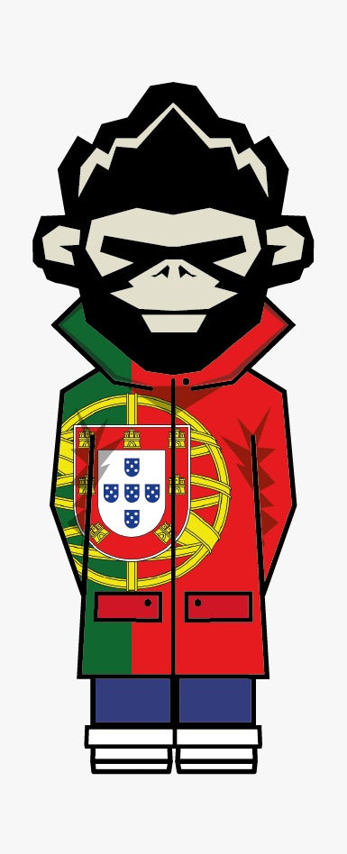 National Burnage T-Shirt - Portugal - Parka Monkey