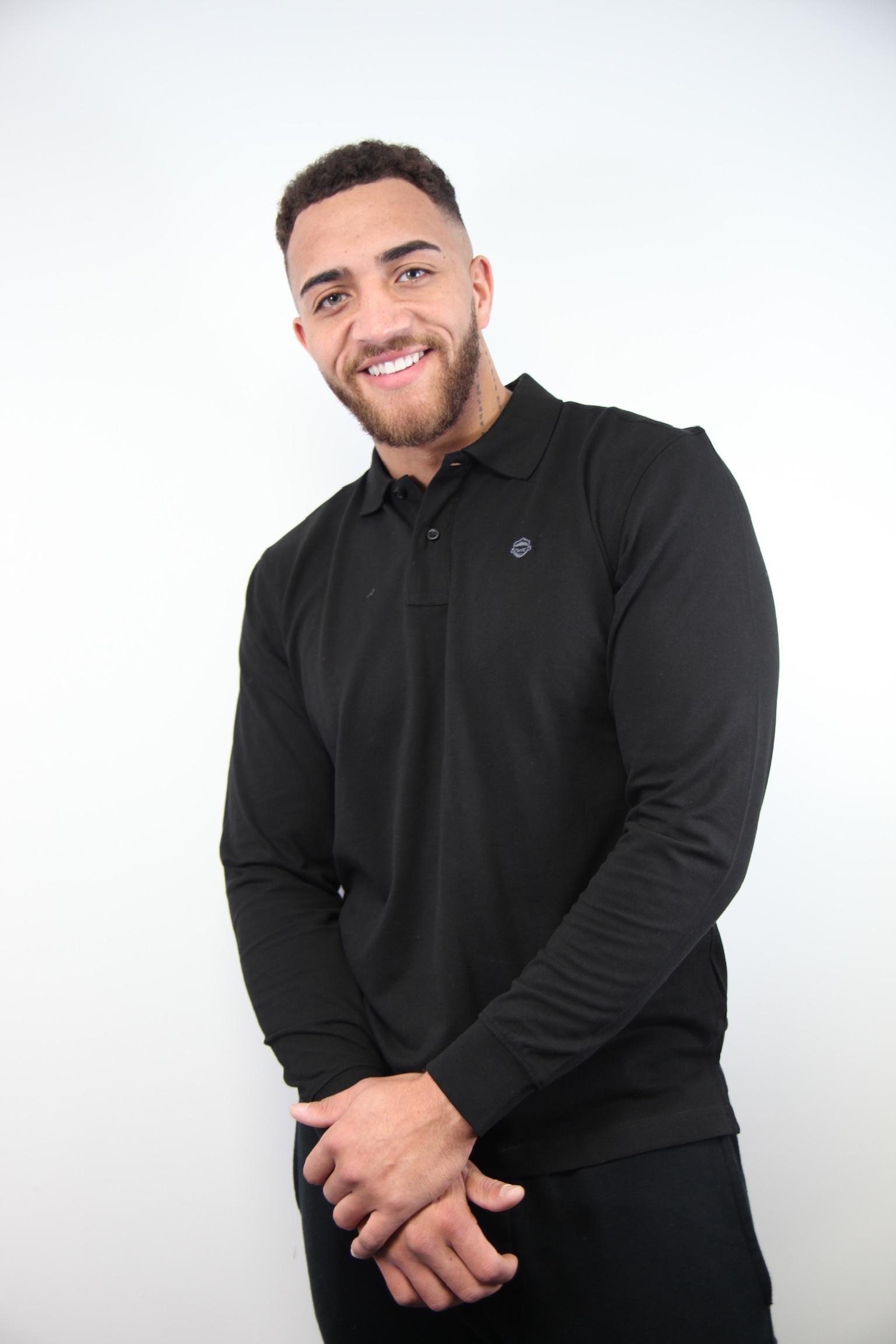 Classic LS Polo Shirt (Black) - Parka Monkey