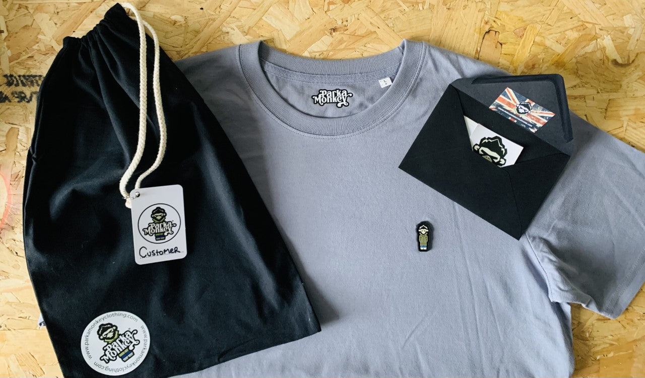 Classic Tee (Lava Grey) - Parka Monkey