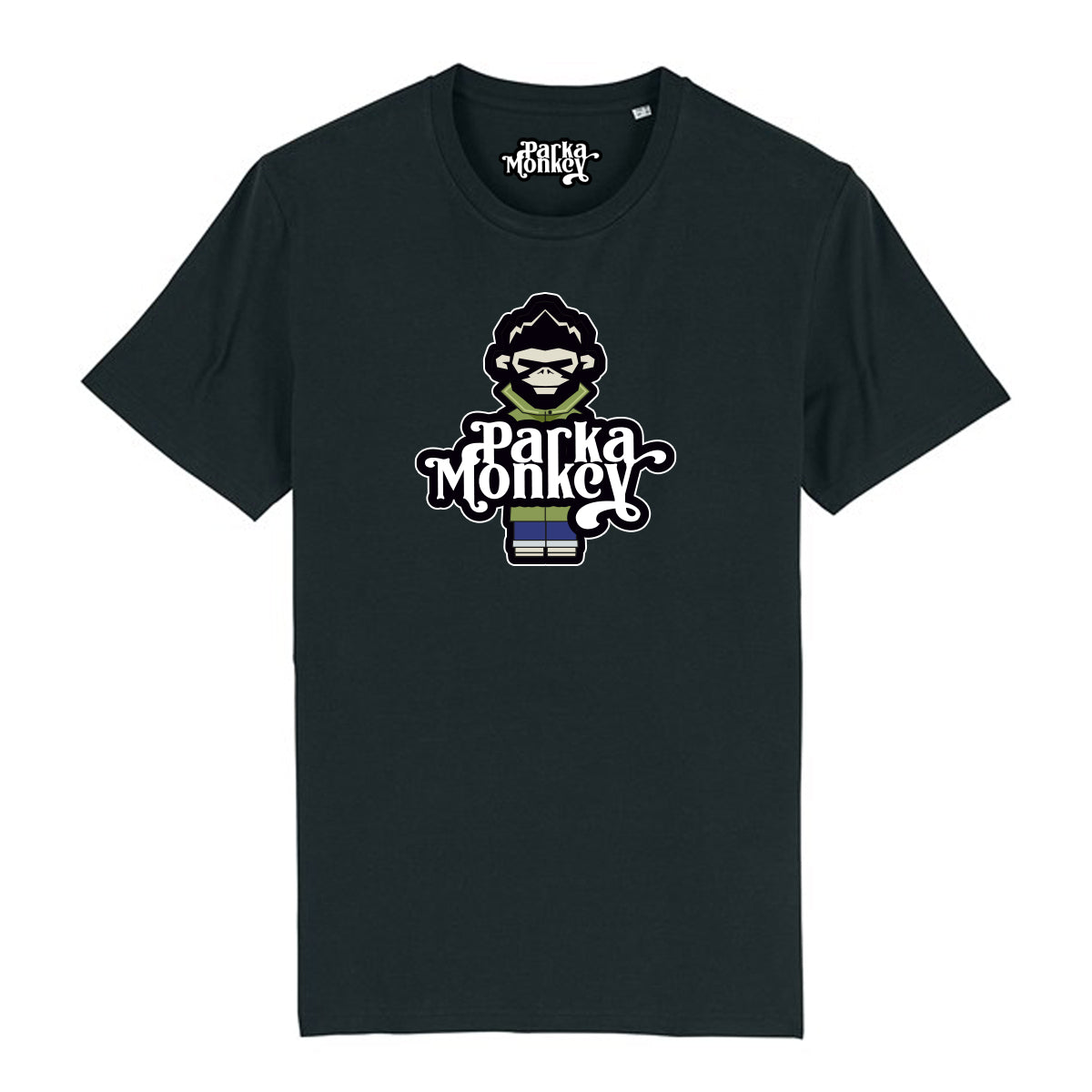 Burnage T-Shirt - Reverse Print - Parka Monkey