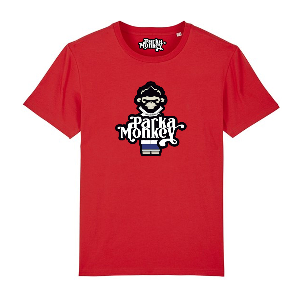Burnage T-Shirt - Reverse Print - Parka Monkey