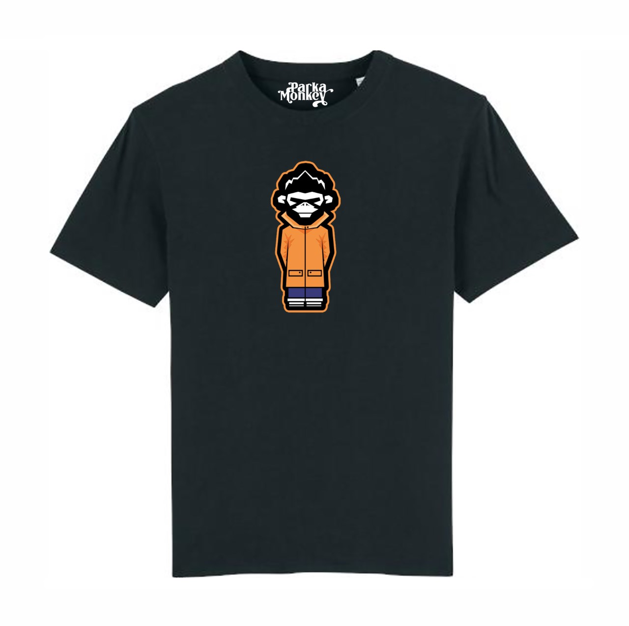Burnage Tee (Orange) - Parka Monkey