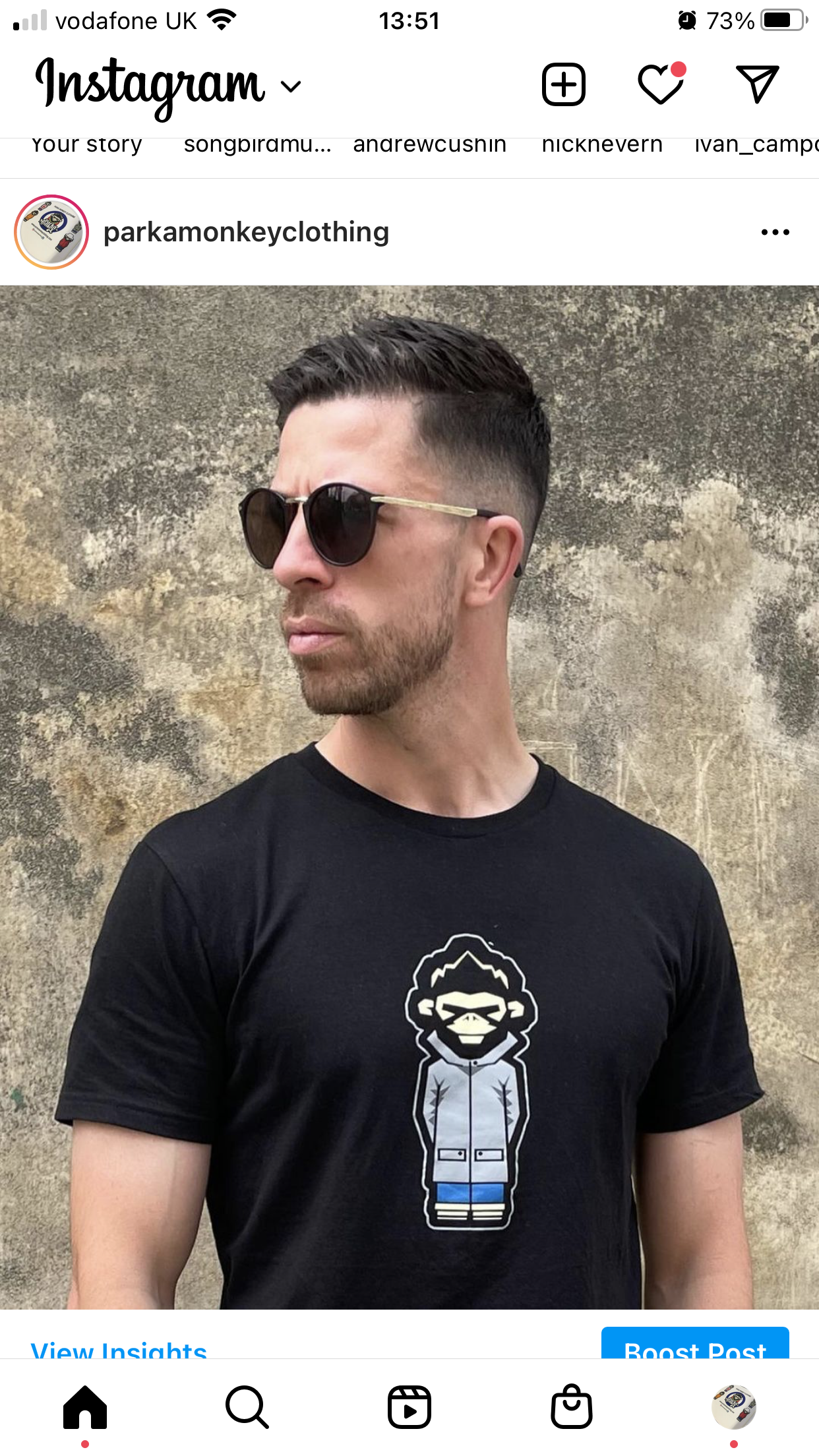 Burnage Tee - Grey - ParkaMonkey clothing 