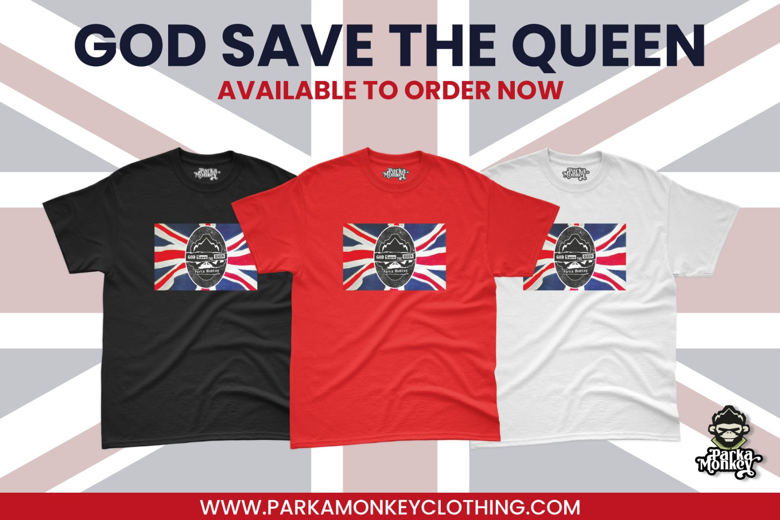 Parka Monkey - GSTQ (White) - ParkaMonkey clothing 